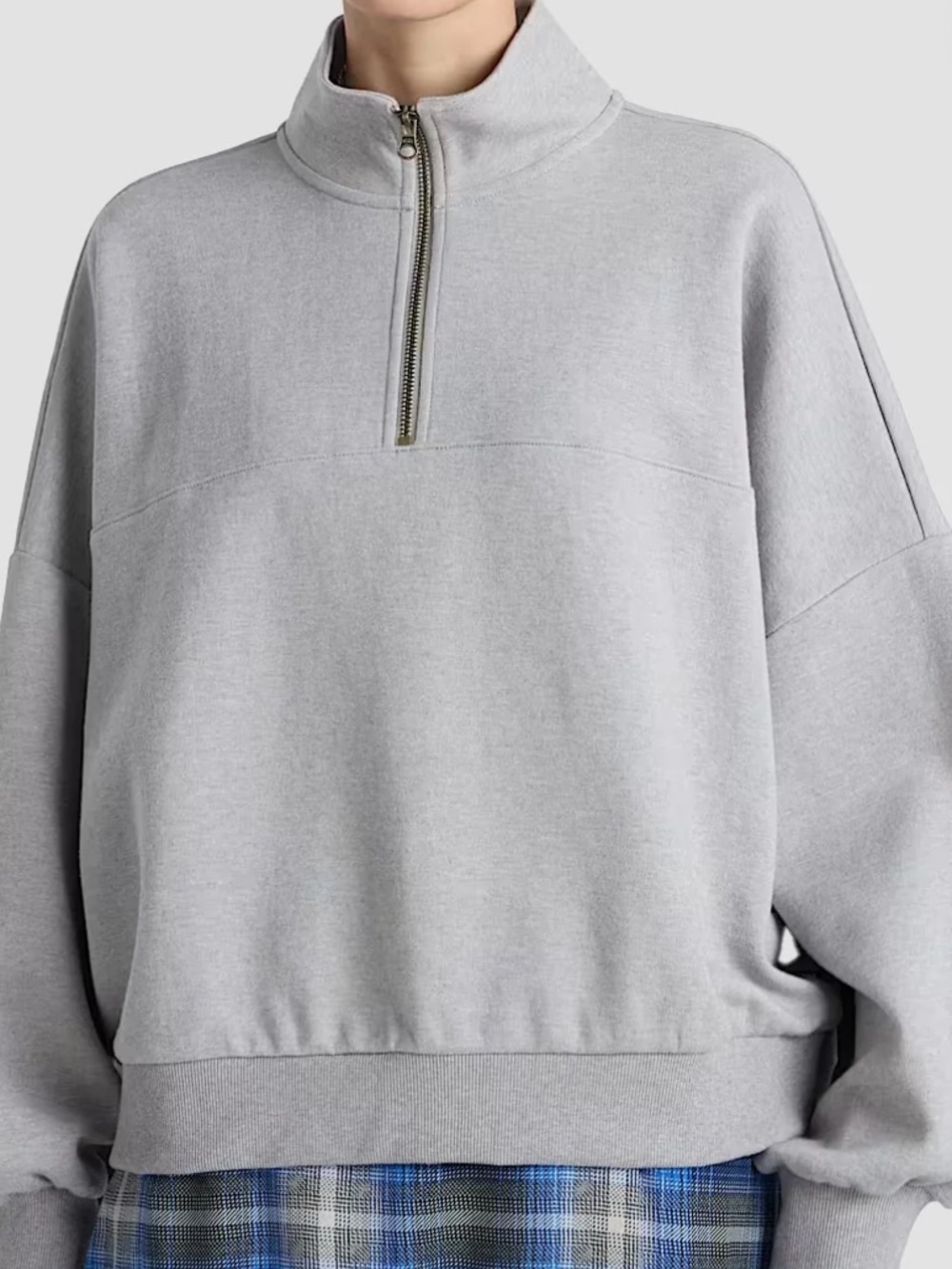 Vans Elevated Double Knit Mock Neck Half Zip Pullover